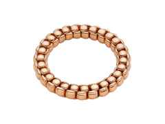 Fope Luna Flex'It Armband Roségold Weite M flexibel – Armschmuck Armband aus 750 Rotgold.