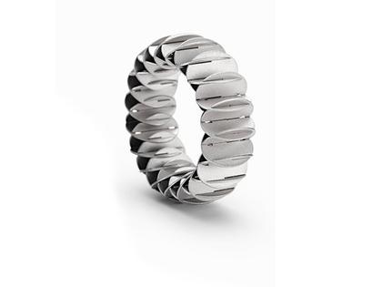 Niessing Phoenix Ring Platinum 9,0mm – Ringe Ring in silber und aus 950 Platin.