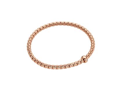 Fope Eka  Tiny Flex'It Armband Roségold mit 1 Brillant – Armschmuck Armband aus 750 Rotgold.