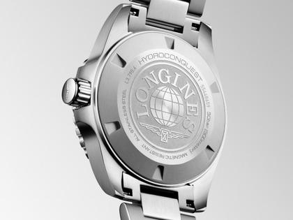 Longines HydroConquest GMT Automatik Edelstahl 41mm schwarzes 