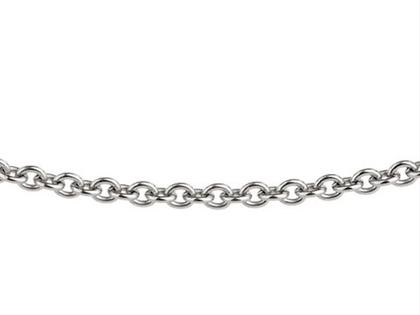 Ernstes Design AK2.50 Ankerkette – Halsschmuck Collierkette aus Edelstahl.