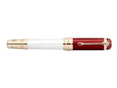 Montblanc 2022 Patron of Art: Limitierte Edition Homage to Albert Füllfederhalter 4810 – Schreibgeräte Füllfederhalter in rot und vergoldet. – Ansicht 2