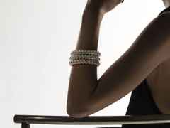 Fope Luna Flex'It Armband Gelbgold Weite M flexibel – Armschmuck Armband aus 750 Gelbgold. – Ansicht 2