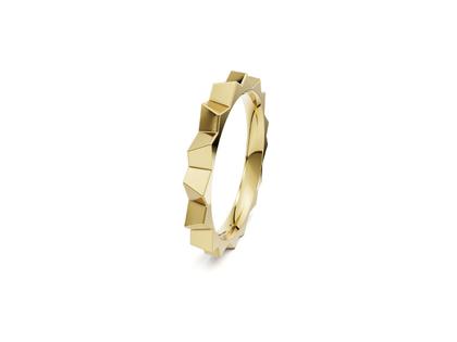 Niessing Vivida Z Ring Classic Yellow 2,5mm – Ringe Ring aus 750 Gelbgold.
