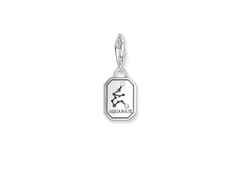Thomas Sabo Charm-Anhänger Sternzeichen Wassermann Silber – Anhänger Anhänger mit Besatz aus 925 Silber. – Ansicht 2
