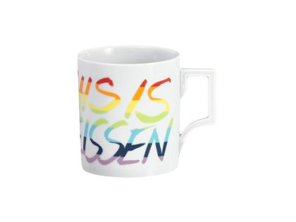Meissen MUG Collection Henkelbecher #OneLove "This Is Meissen" – Porzellanwaren Tafelporzellan in weiß und aus Porzellan.