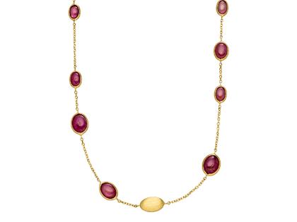Halsschmuck Collierkette in gelbgold und aus 585 Gelbgold.