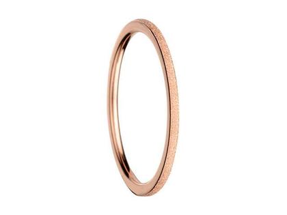 Bering Arctic Symphony Innenring schmal Sparkling Effekt Edelstahl IP Rosé – Ringe Ring aus Edelstahl, IP beschichtet und und .