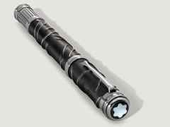 Montblanc Writers Edition                       2026: Hommage to Bram Stoker Limited Edition 1897 Rollerball – Schreibgeräte Rollerball in schwarz und aus 925 Silber und Ruthenium. – Ansicht 4