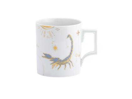 Meissen Zodiac Collection Henkelbecher "Skorpion" – Porzellanwaren Tafelporzellan in weiß und aus Porzellan.
