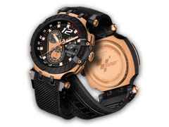 Tissot T-Race MotoGP              2019 Chronograph  Limited Edition Quarz – Herrenuhren Chronograph aus Edelstahl und PVD beschichtet. Das Gehäuse ist rund und roségold. Das Kautschuk / Kunststoff / Silikon Armband ist schwarz. Das Zifferblatt ist ein Index in schwarz.