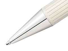 Montblanc Writers Edition                    2024: Jane Austen Limited Edition Kugelschreiber – Schreibgeräte Kugelschreiber in beige und aus Edelharz, Metall, platiniert und vergoldet. – Ansicht 2