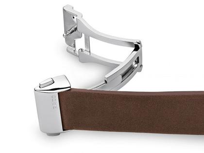 Rado Captain Cook Edelstahl braun Lederband – Herrenuhren Uhr mit Datum aus Edelstahl und Keramik. Das Gehäuse ist rund und silber. Das Lederarmband ist braun. Das Zifferblatt ist ein Index in braun. – Ansicht 3