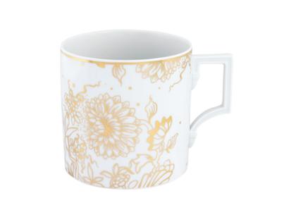 Meissen MUG Collection Big Mug Henkelbecher "Golden Onion Style" – Porzellanwaren Porzellandekoration in weiß und aus Porzellan.