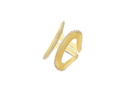 Nanis Libera Icon Ring Gelbgold mit Brillanten 0,23 ct – Ringe Ring mit Besatz in gelbgold und aus 750 Gelbgold.
