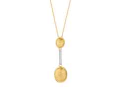 Nanis Dancing in the Rain Elite Collier Gelbgold 0,08 ct – Halsschmuck Collier aus 750 Gelbgold.