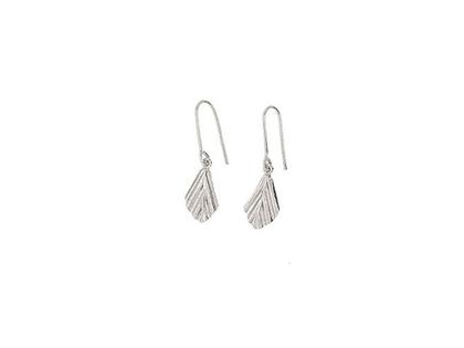 Heiring Faggio Ohrhänger Mini   Silber – Ohrschmuck Ohrhänger aus 925 Silber und und rhodiniert.