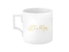 Meissen MUG Collection Big Mug Henkelbecher X Michael Moebius "Legends blowing Bubbles" Audrey Hepburn Gold – Porzellanwaren Tafelporzellan in weiß und aus Porzellan. – Ansicht 2