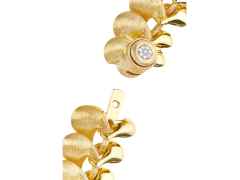 Nanis Trasformista Collier Gelbgold Tropfenelemente – Halsschmuck Collier aus 750 Gelbgold. – Ansicht 3