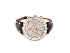 Breitling Montbrillant 01 Limited Edition Automatik Rotgold 40mm beiges Zifferblatt braunes Lederband RB013112 Full Set mit Garantie Occasion – Herrenuhren Chronograph aus 750 Rotgold. Das Gehäuse ist rund und rotgold. Das Lederarmband ist braun. Das Zifferblatt ist arabisch Index und beige.