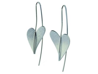 Ernstes Design Set 01 Edelstahl Herzohrhänger – Ohrschmuck Ohrhänger aus Edelstahl.
