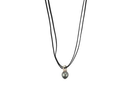 Halsschmuck Perlenkette aus 750 Gelbgold.