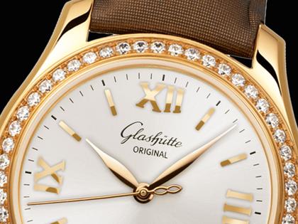 Glashütte Original Lady Serenade Automatik Damenuhr Rosegold