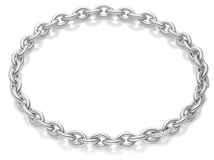 IsabelleFa Navette Collier 12 Weißgold Brillanten – Halsschmuck Collier aus 750 Weißgold.