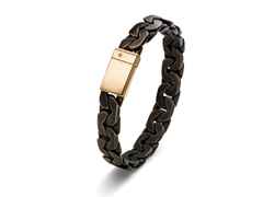 IsabelleFa Meander Armband Bronze mit Verschluss Roségold – Armschmuck Armband in roségold und aus 750 Rotgold.