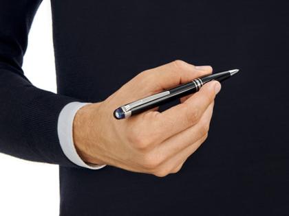 Montblanc StarWalker Precious Resin Kugelschreiber Edelharz platiniert kaufen