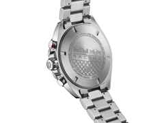 TAG Heuer Formula 1 Chronograph x Red Bull Racing Quarz Edelstahl blaues ZIfferblatt Metallband – Herrenuhren Chronograph aus Edelstahl. Das Gehäuse ist rund und silber. Das Edelstahlarmband ist silber. Das Zifferblatt ist ein Index in blau. – Ansicht 3