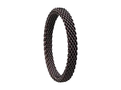 Bering Arctic Symphony Innenring schmal Milanaise Edelstahl IP Braun – Ringe Ring aus Edelstahl, IP beschichtet und und .