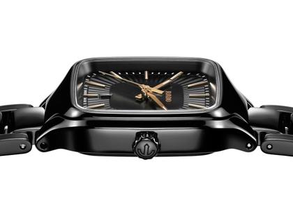 Rado Jubile Armband Rado Damenuhr Keramik Schwarz Rado True Square
