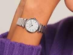 Longines La Grande Classique Quarz Edelstahl 24mm weißes Zifferblatt Metallband – Damenuhren Uhr ohne Datum aus Edelstahl. Das Armband ist ein Edelstahlarmband. Der Zifferblatt ist römisch. – Ansicht 6