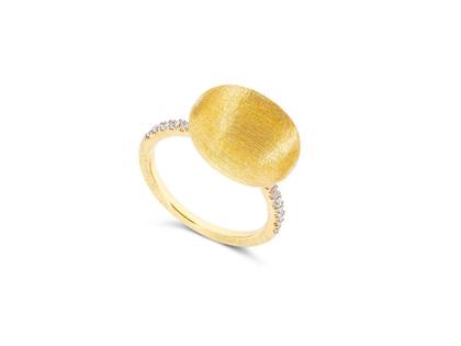 Nanis Dancing in the Rain Elite Ring Gelbgold mit Brillanten 0,120ct – Ringe Ring aus 750 Gelbgold.