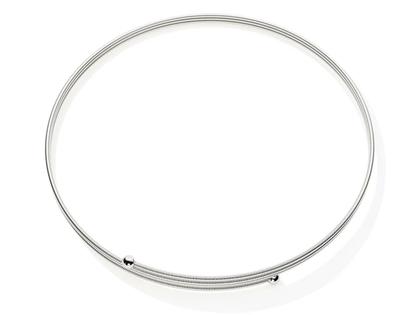 Niessing Colette C Embrace Collier 3-fach Platinum 125mm – Halsschmuck Collier aus 950 Platin.