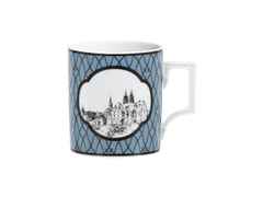 Meissen MUG Collection Henkelbecher CITY-MUGS "Meissen" – Porzellanwaren Tafelporzellan in weiß und aus Porzellan.