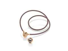 Jörg Heinz Mystery Sphere Wechselschließe Roségold mit Tahitiperle und Brillanten 0,300ct – Anhänger Collier Schließe aus 750 Rotgold, 750 Weißgold und und . – Ansicht 4