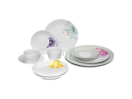Meissen Giant Bloom Starter-Set 2 – Porzellanwaren Tafelporzellan in weiß und aus Porzellan.