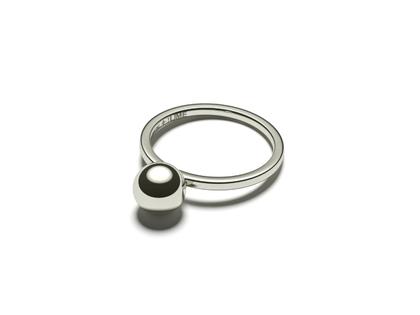 Ringe Ring aus Silber-Gold Legierung - 90 S.