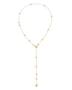 Nanis Dancing in the Rain Elite Collier Gelbgold 0,08 ct – Halsschmuck Collier aus 750 Gelbgold. – Ansicht 2