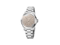 Oris Big Crown Automatik Edelstahl 34mm beiges Zifferblatt Metallband – Damenuhren Uhr ohne Datum aus Edelstahl. Das Gehäuse ist rund und silber. Das Edelstahlarmband ist silber. Das Zifferblatt ist ein Index in beige.