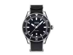 Union Glashütte Belisar  Datum Sport Automatik Edelstahl 45mm schwarzes Zifferblatt Metallband – Herrenuhren Uhr mit Datum aus Edelstahl. Das Gehäuse ist rund und silber. Das Edelstahlarmband ist silber. Das Zifferblatt ist ein Index in schwarz. – Ansicht 2