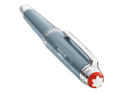 Montblanc Meisterstück X Olympic Heritage Chamonix 1924 Classique Rollerball Edelharz platinumbeschichtet – Schreibgeräte Rollerball in grau und aus Edelharz, Metall und platiniert. – Ansicht 3