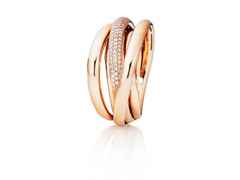Capolavoro Cielo Ring Roségold  mit Brillanten – Ringe Ring mit Besatz aus 750 Rotgold.