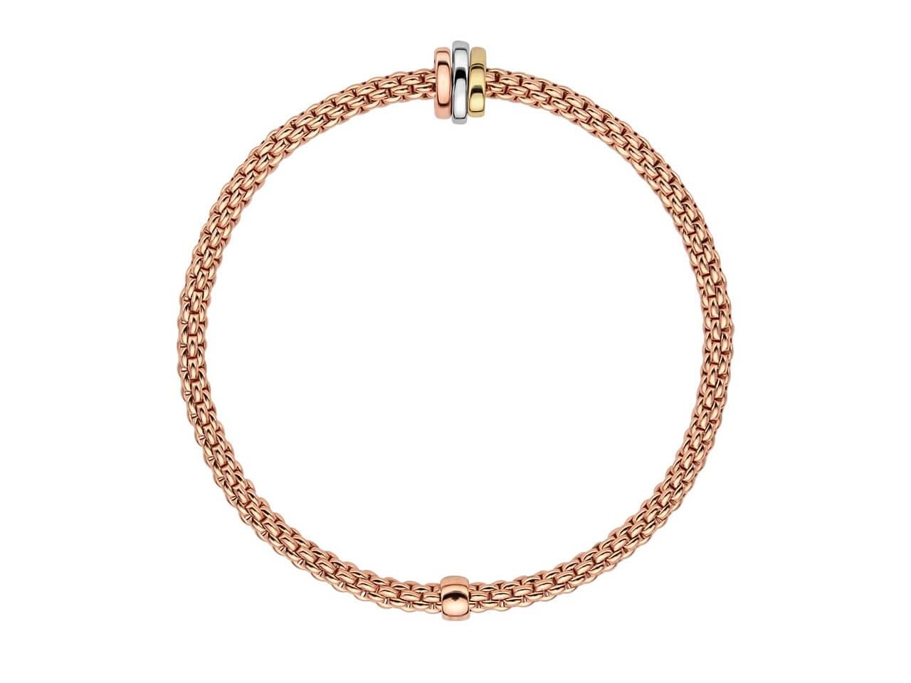 Fope Prima Armband   Roségold – Armschmuck Armband aus 750 Rotgold. – Ansicht 3