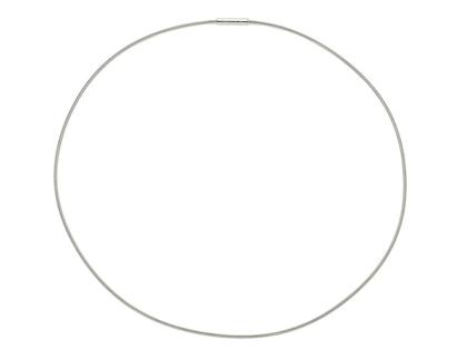 Niessing Halsreif 1,7mm  42cm Weißgold Fine Gray – Halsschmuck Halsreif aus 750 Weißgold.