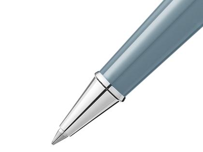 Montblanc Meisterstück X Olympic Heritage Chamonix 1924 Classique Rollerball Edelharz platinumbeschichtet – Schreibgeräte Rollerball in grau und aus Edelharz, Metall und platiniert. – Ansicht 4