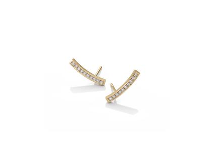Ohrschmuck Ohrstecker aus 750 Gelbgold.