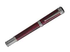 Montblanc Writers Edition                      2026: Hommage to Bram Stoker Limited Edition Kugelschreiber – Schreibgeräte Kugelschreiber in rot und aus Edelharz, Metall, rhodiniert und Ruthenium. – Ansicht 4